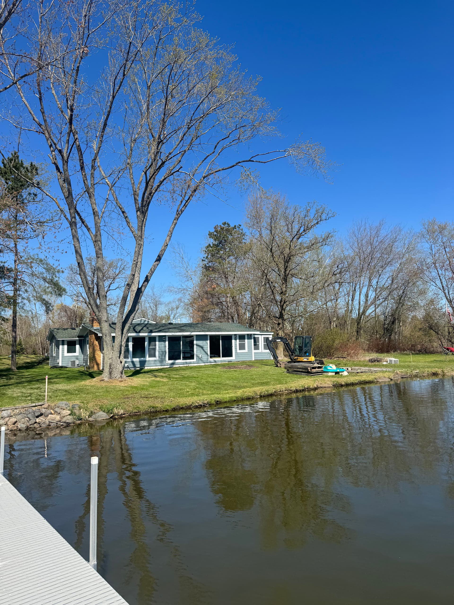 Stunning Shoreline Makeover at Long Lake