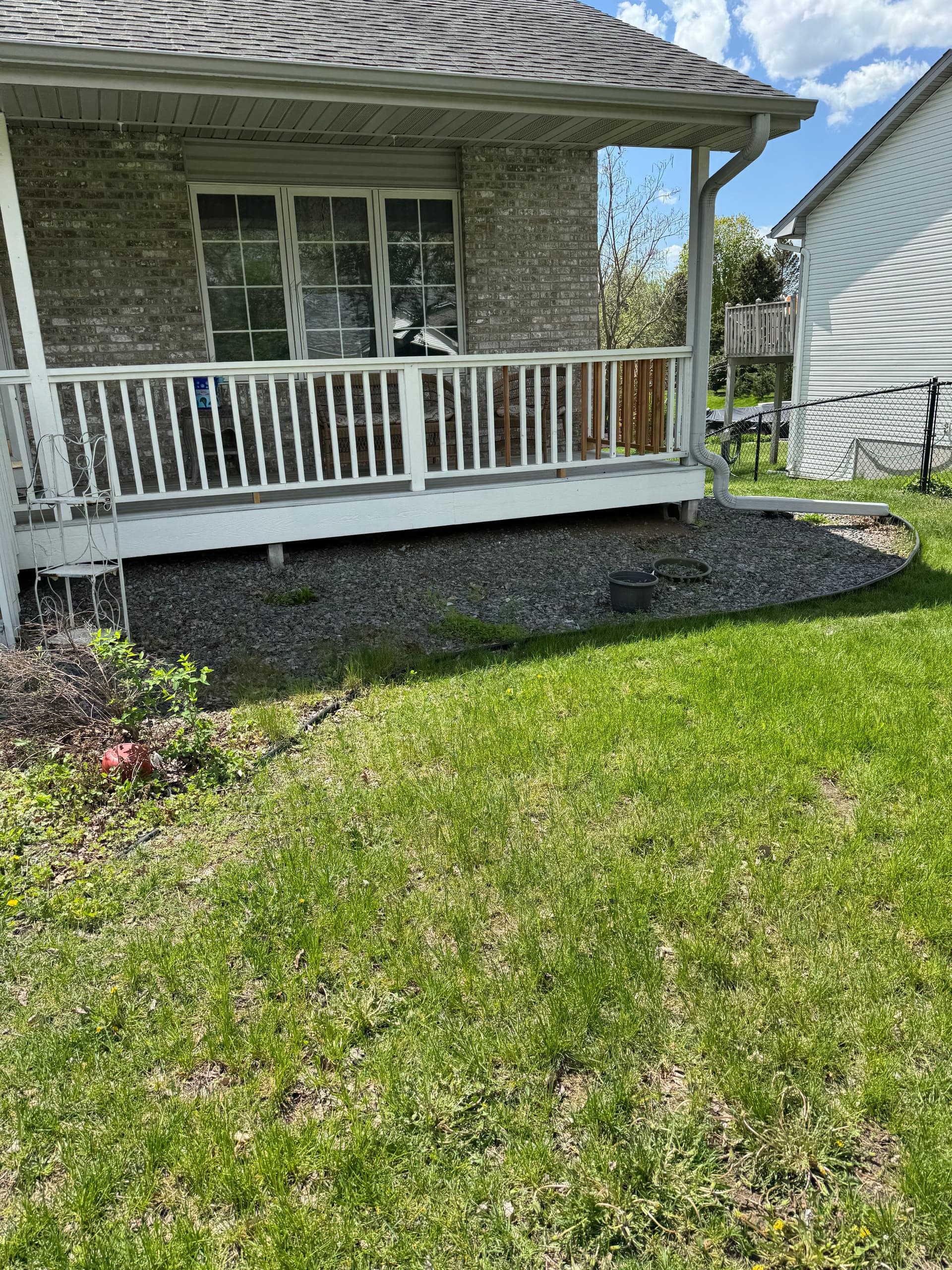 Gallery photos for Ramsey MN Simple and Clean Rock Bed Installation: Image #3