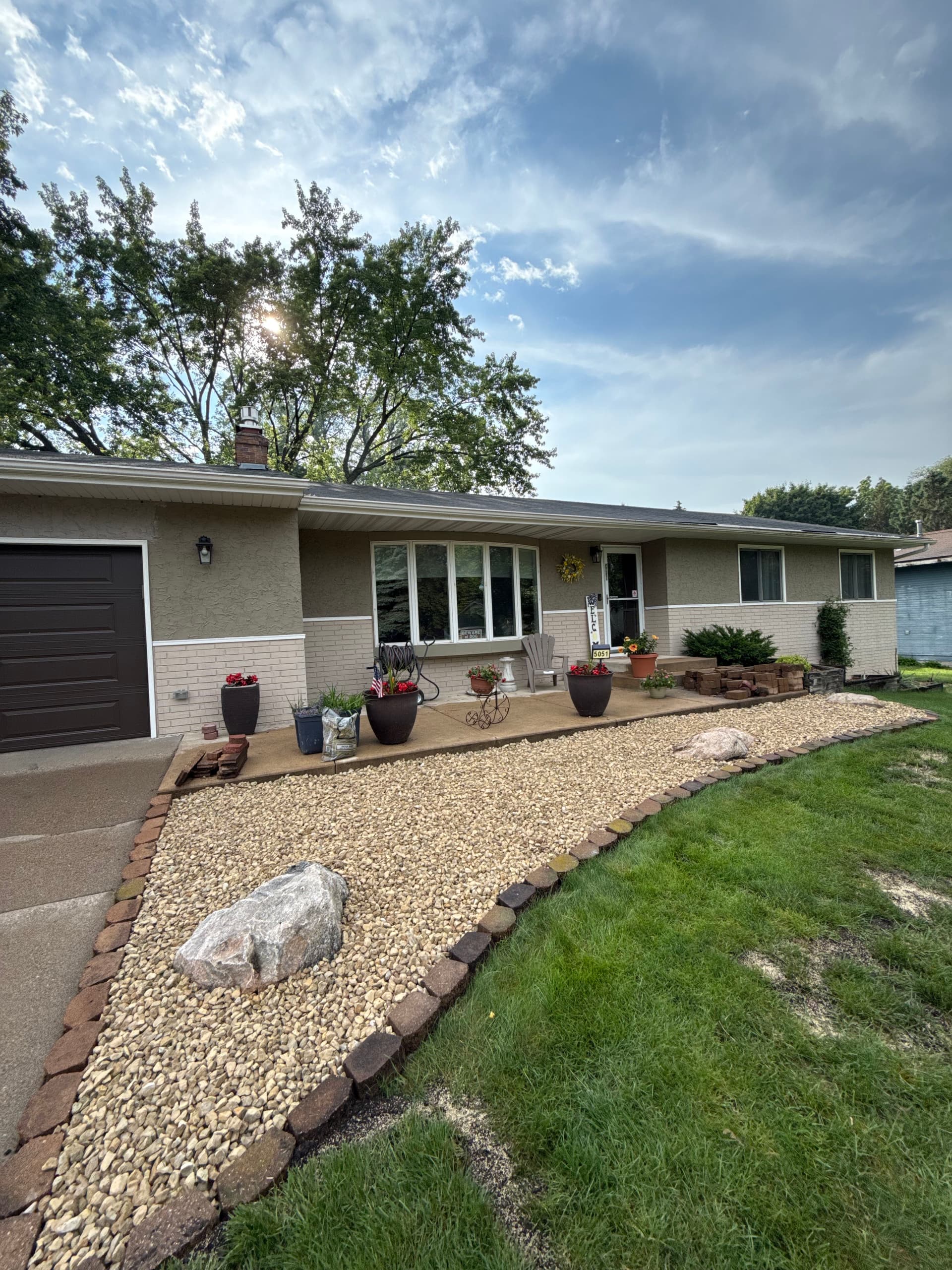 Rock and Mulch Landscaping for Enhanced Curb Appeal