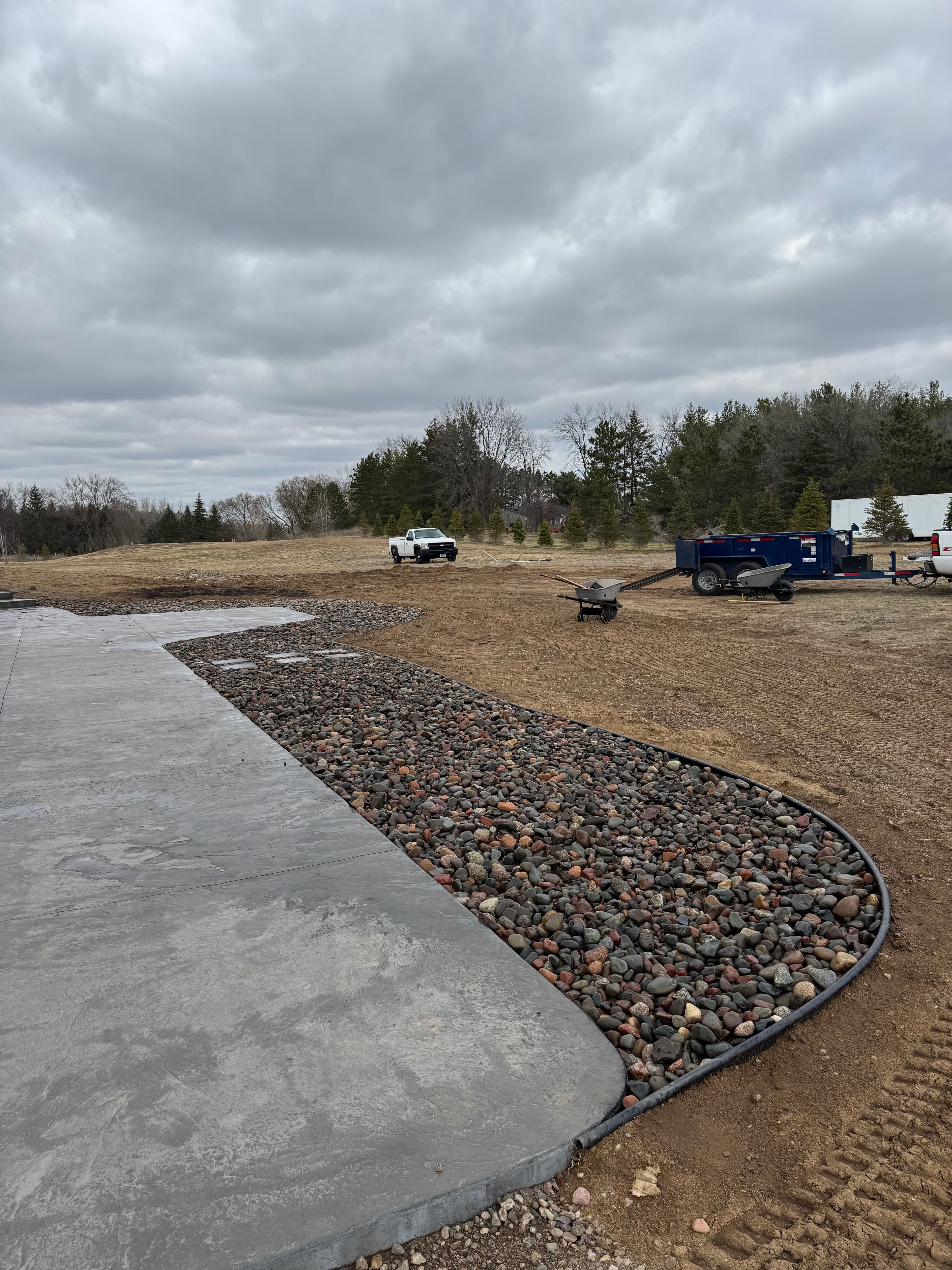 Project New Patio and Rock Garden Installation Project image
