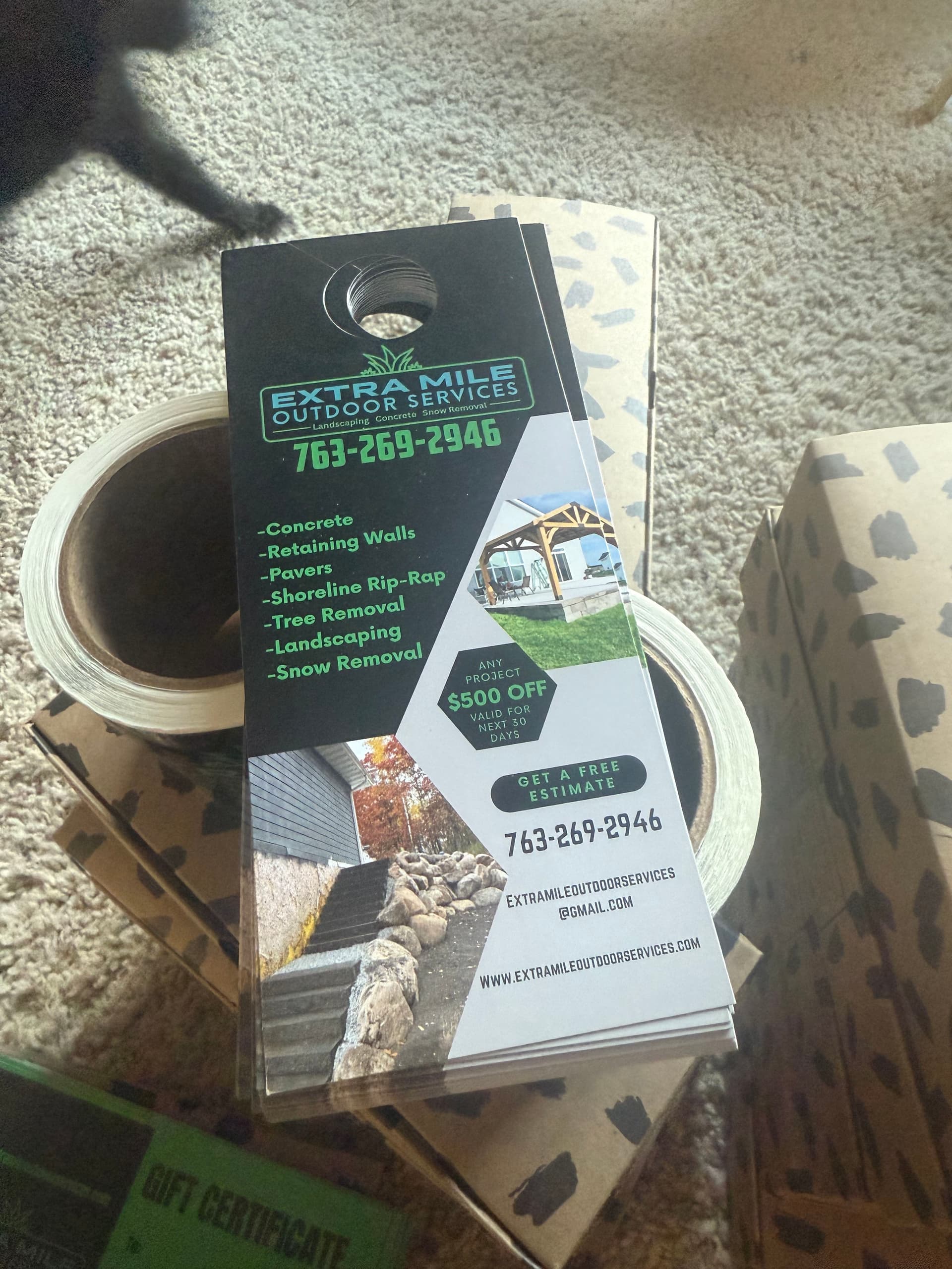 Gallery photos for Free Door Hangers and All-Weather Landscaping Crew in Andover: Image #2