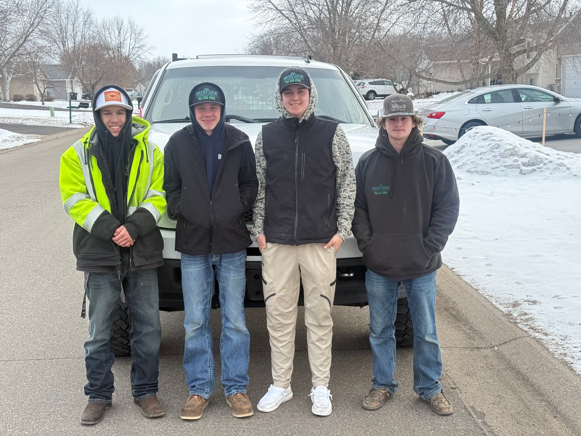Free Door Hangers and All-Weather Landscaping Crew in Andover image