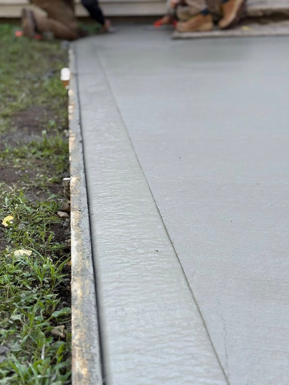 Backyard Concrete Patio Project in Big Lake MN