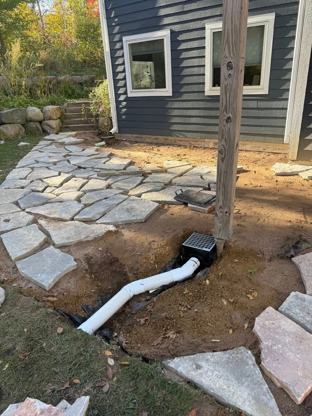 Gallery photos for Custom Flagstone Patio Installation in Hugo: Image #4