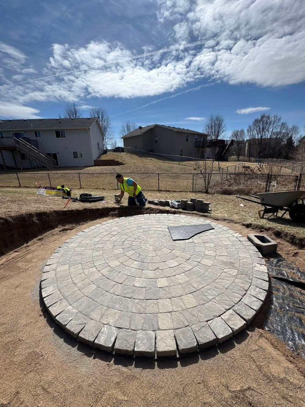 Stunning Paver Patio Installation in Andover MN