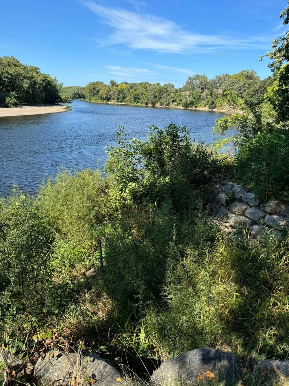 Mississippi River Beach Installation in Dayton MN