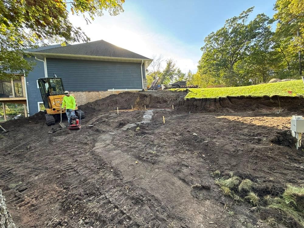 Gallery photos for Beautiful Boulder Wall and Staircase Enhancement in Hugo: Image #4