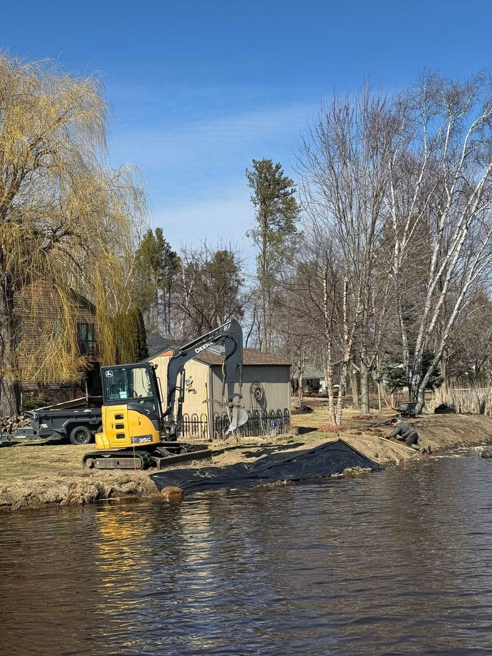 Gallery photos for Lakeshore Restoration Project Creates Lasting Beauty in Andover: Image #7