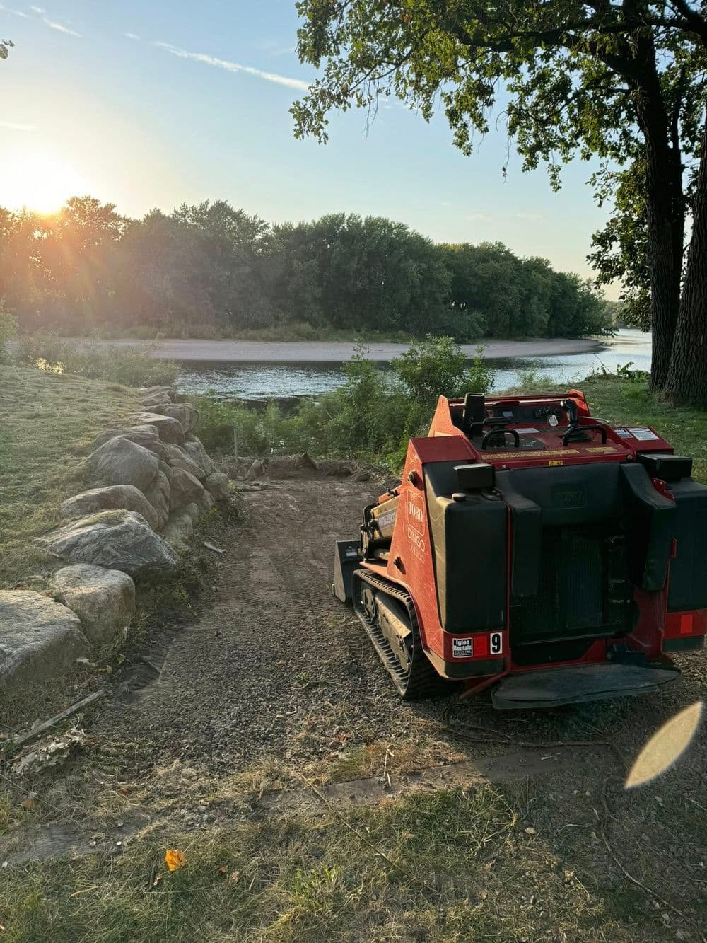 Gallery photos for Mississippi River Beach Installation in Dayton MN: Image #6