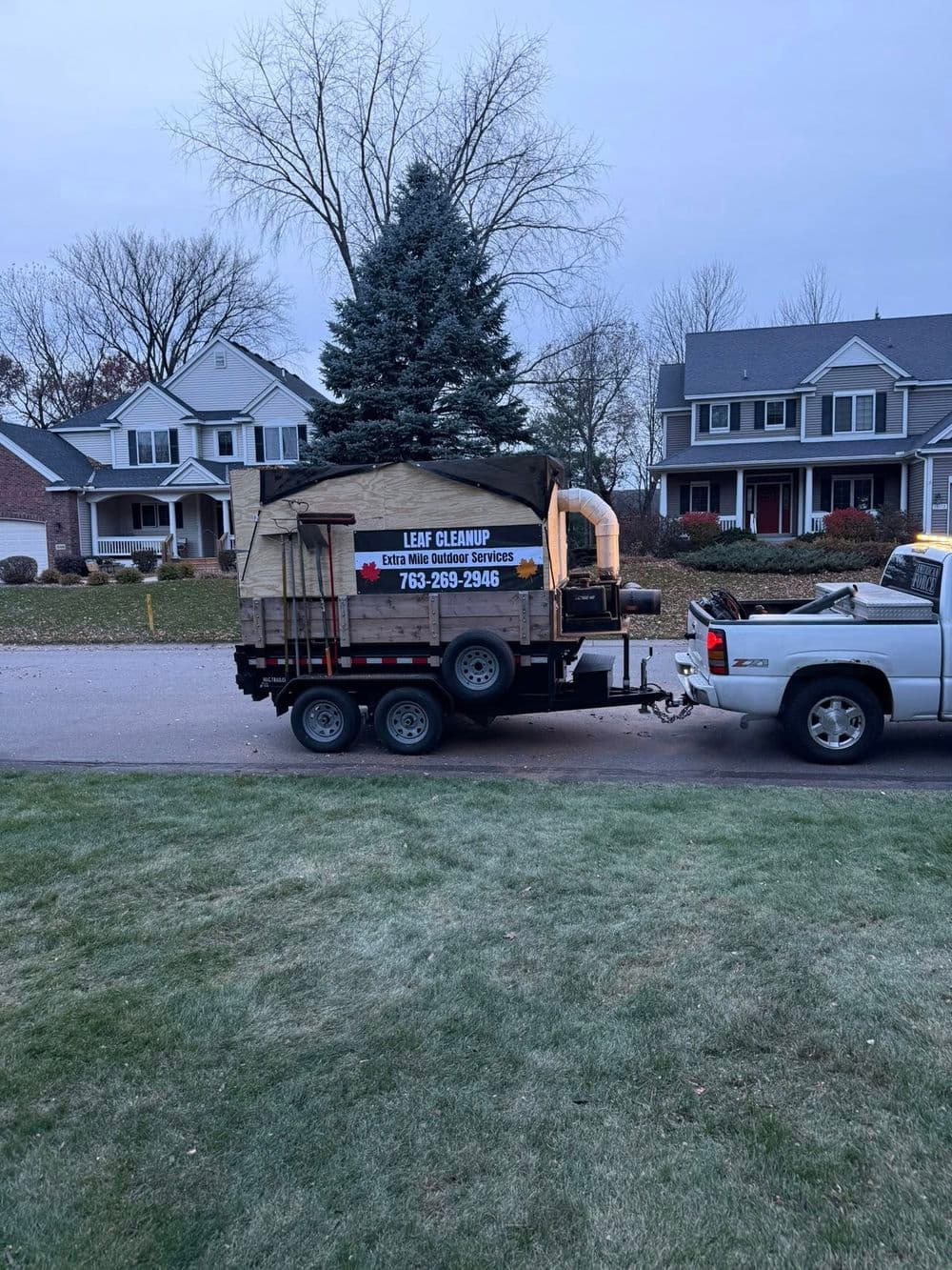 Gallery photos for Efficient Leaf Cleanup Service in Andover MN: Image #6